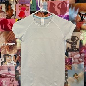 Lululemon Ivivva White Swiftly Tech Shirt